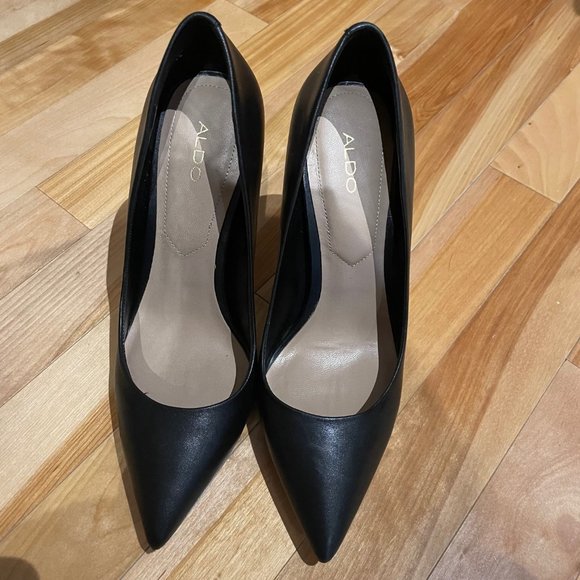 Aldo Black Pump Shoes Size 7